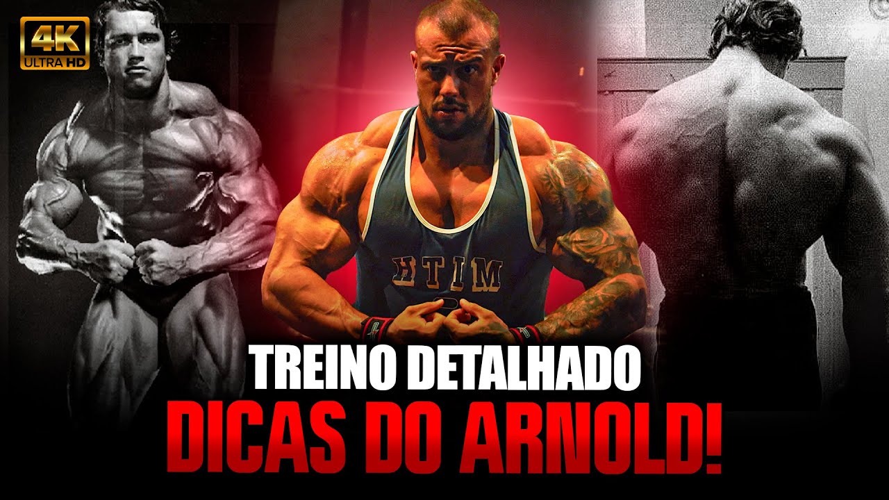 FIZ O TREINO DO ARNOLD! | PEITO + COSTAS COMPLETO