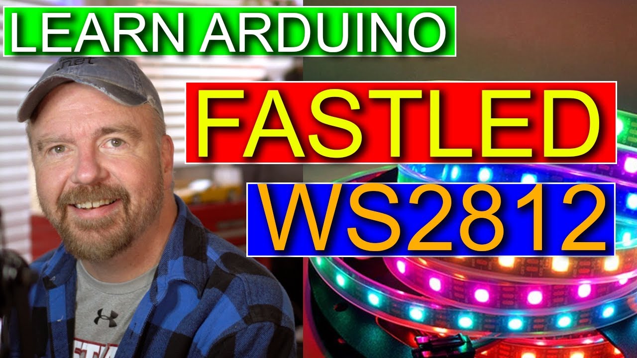 04-Введение в обучающее руководство по FastLED с Arduino — как программировать RGB-светодиодные л...