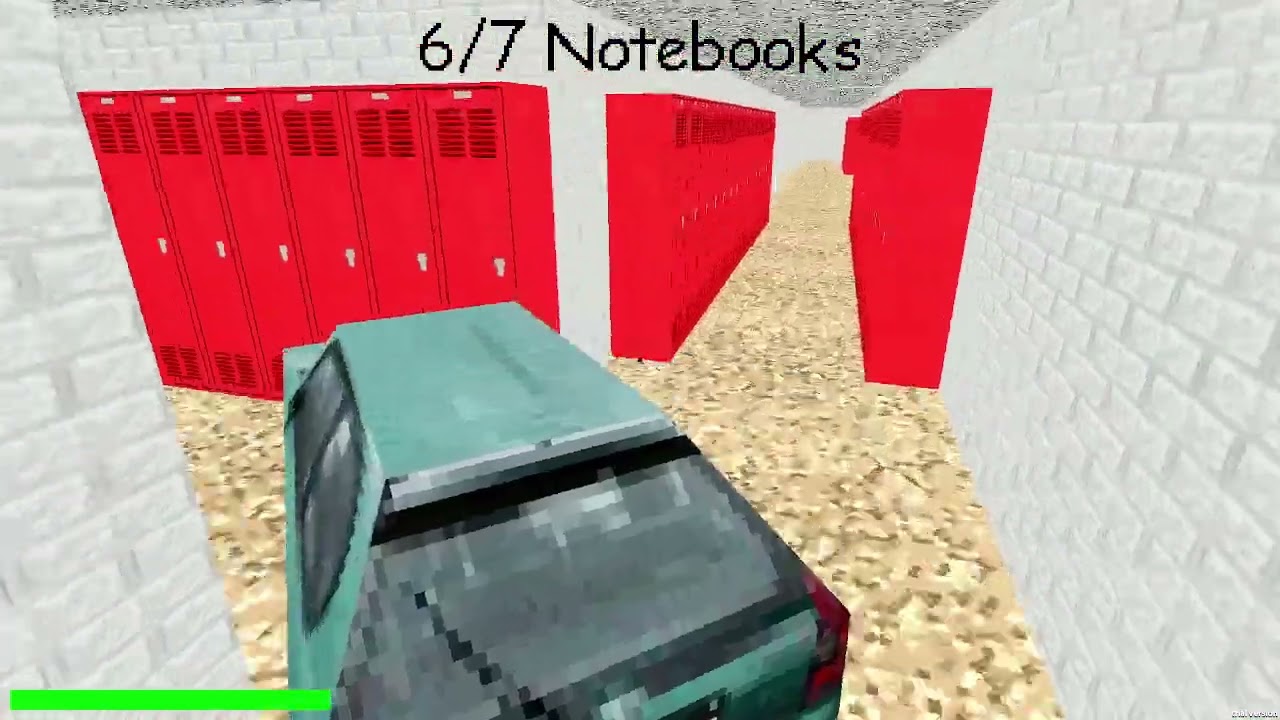 Baldi's basics but im driving a car!?