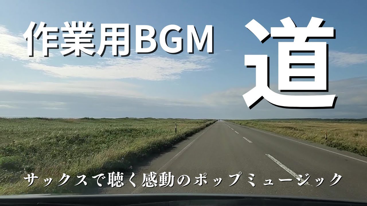 【作業用BGM】北海道の美しい道「オロロンライン」をひたすら走る動画