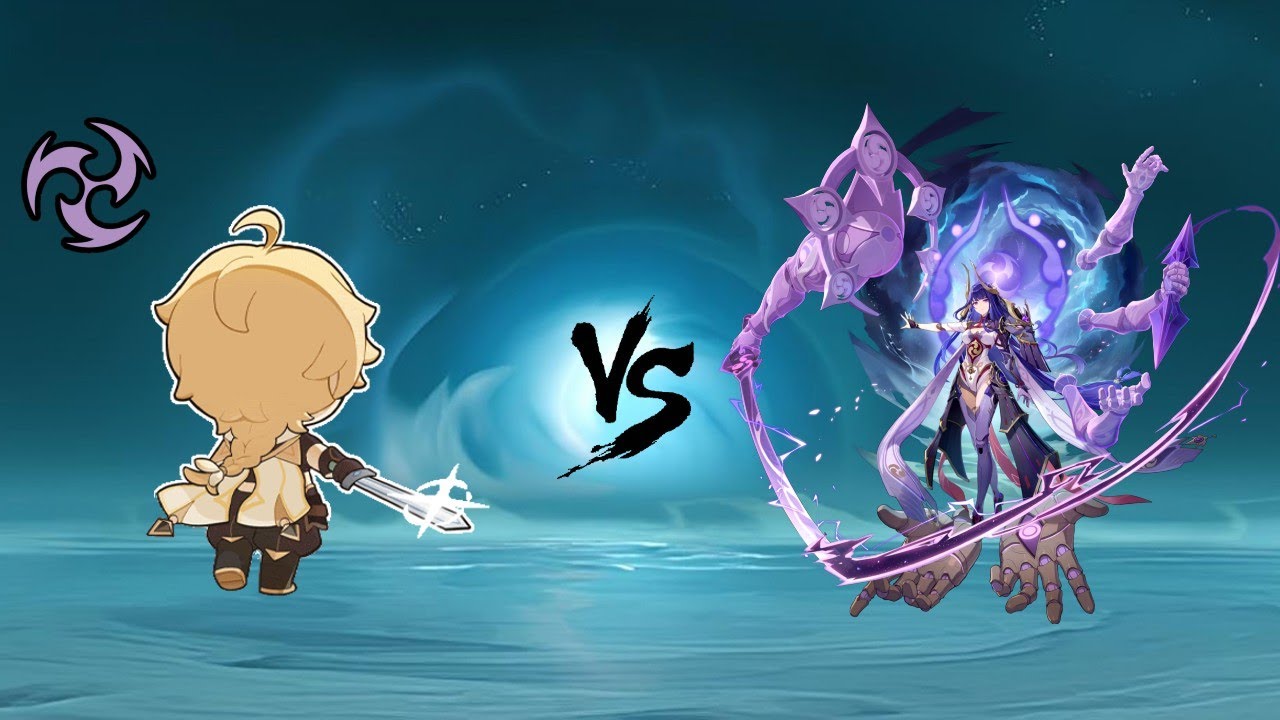 Genshin Impact  - Electro Traveler Solo VS Raiden Shogun Round 2