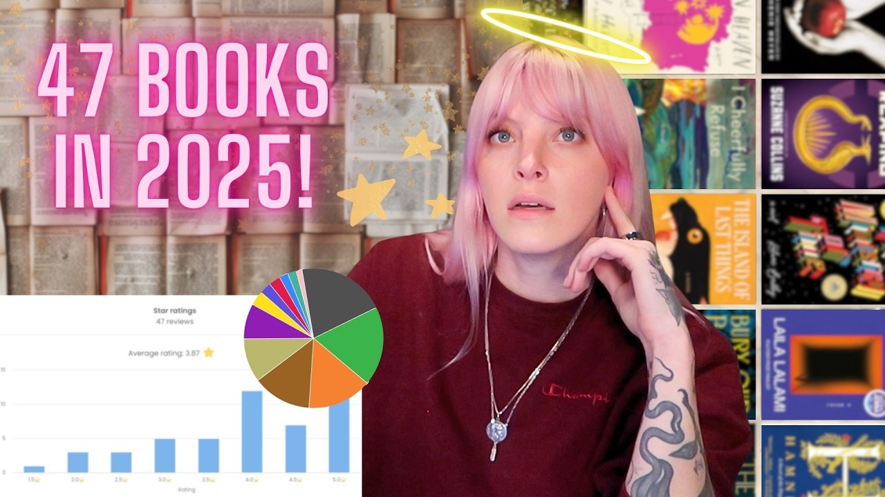 EVERY BOOK I read in 2025 (+ stats!) 📚📈