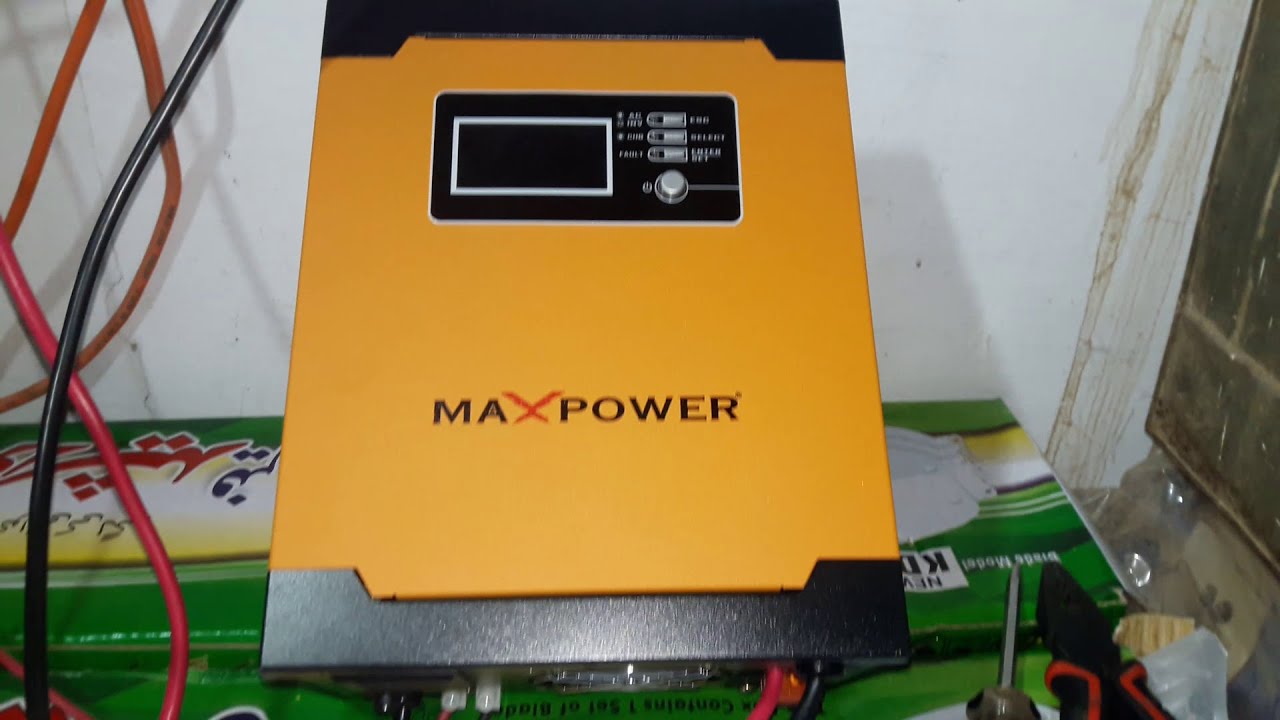 Max Power SG1212 Mppt Performance  4 Solar Panels150 watt result 2020