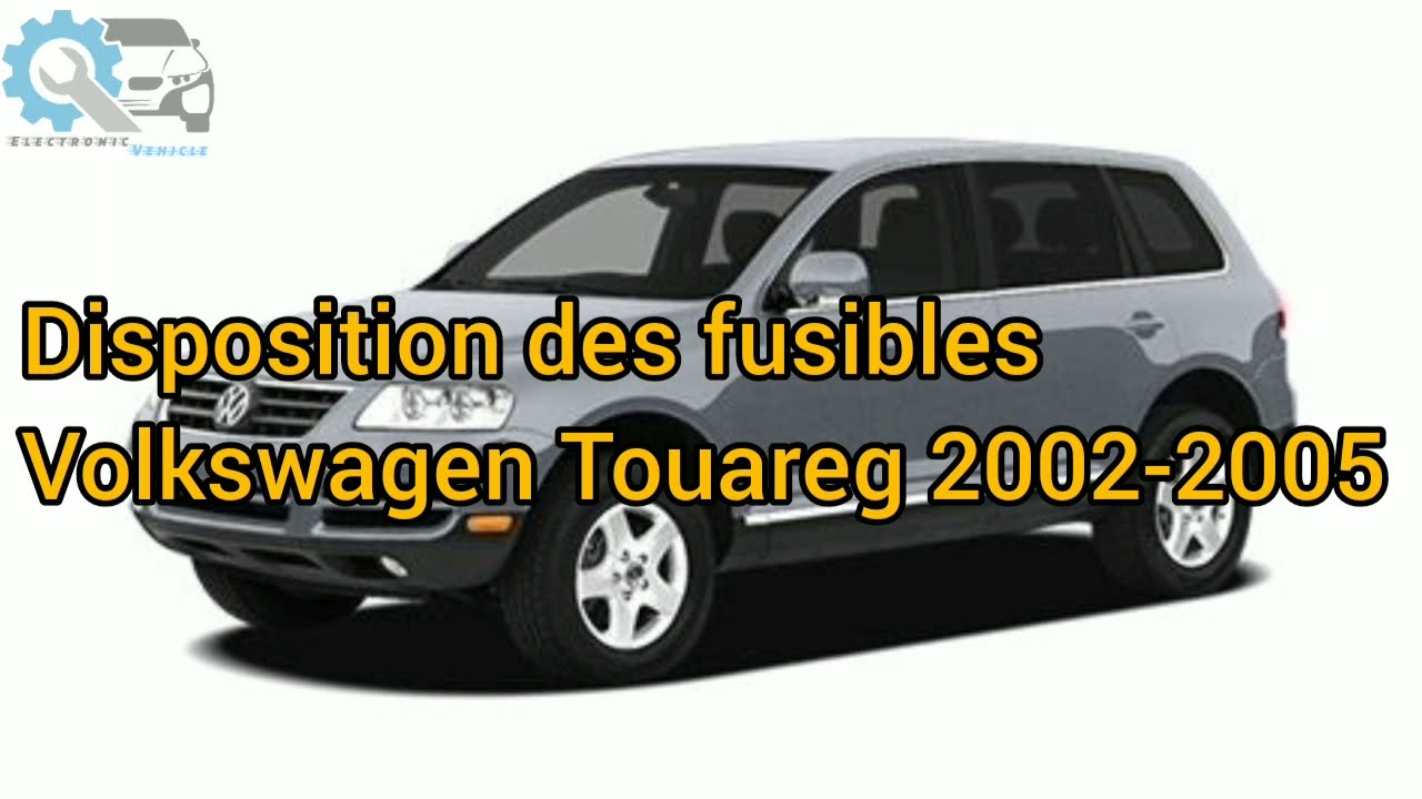 Disposition des Fusibles VW Touareg 2002- 2005