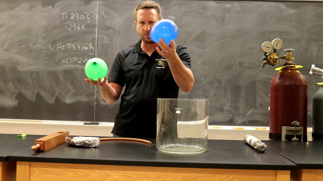 Demonstrating Gas Density