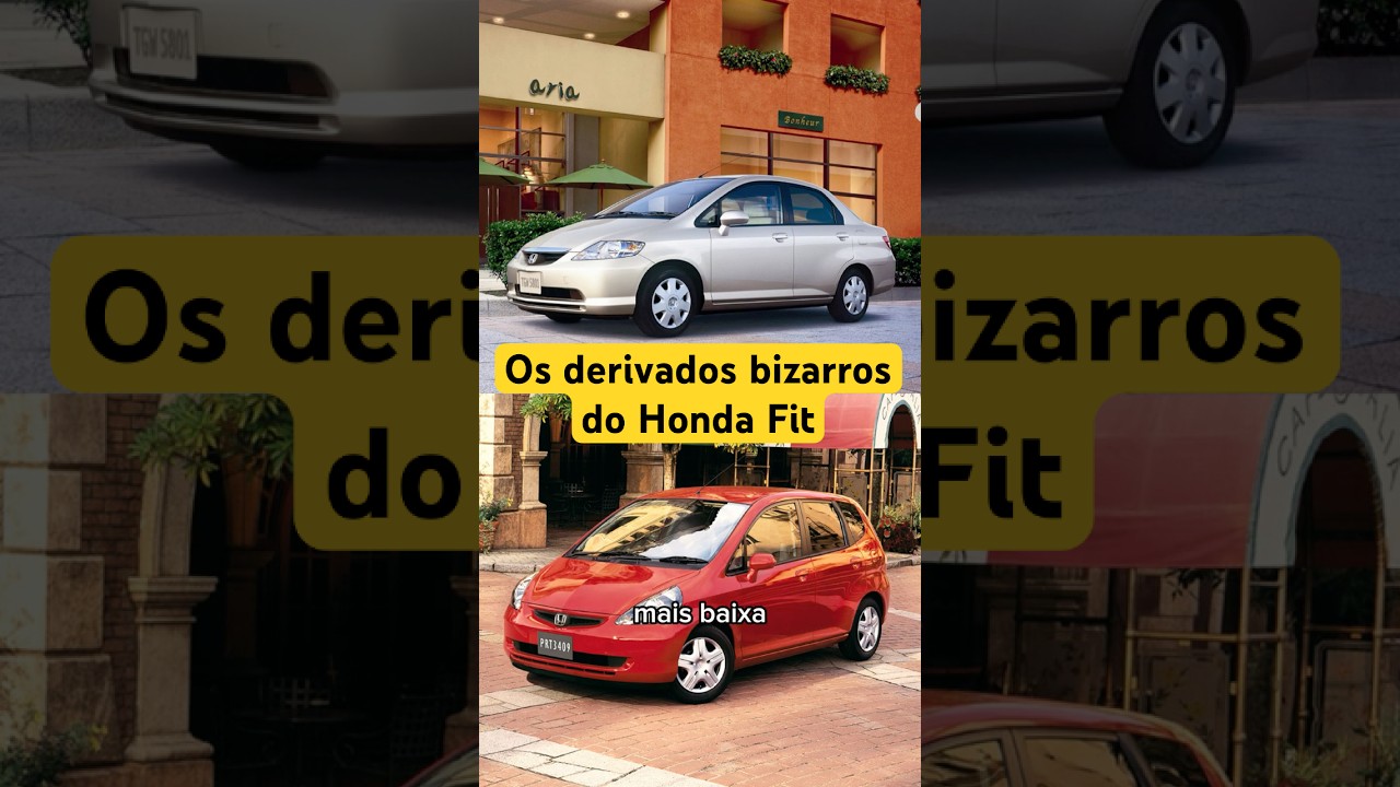 Os derivados bizarros do Honda Fit