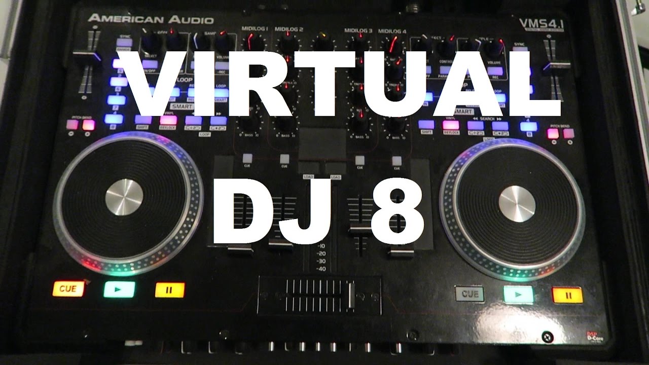 Как настроить American Audio VMS 4.1 с помощью Virtual DJ 8
