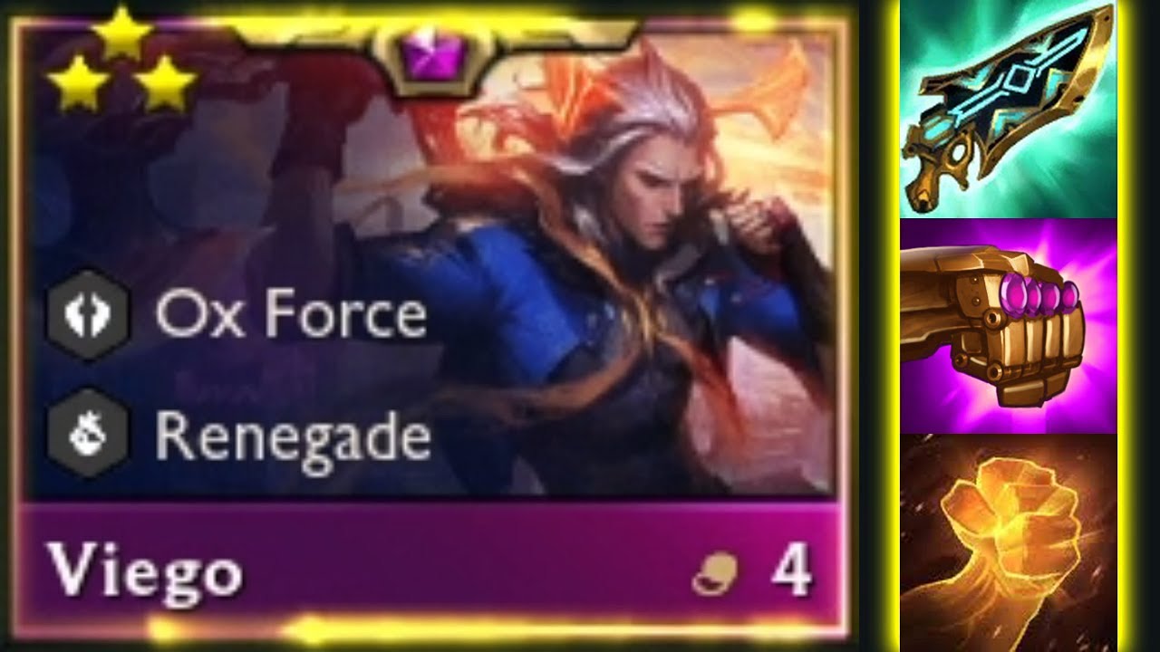 3 STAR VIEGO | Foster Growth & Pandora's Bench | TFT SET 8.5 |  NEW PATCH | RANKED