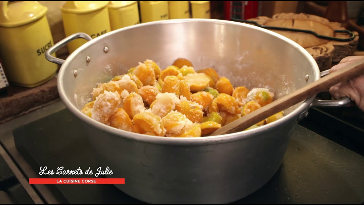 Recette : Clémentines confites de Pauline Juillard - Les Carnets de Julie - La cuisine corse