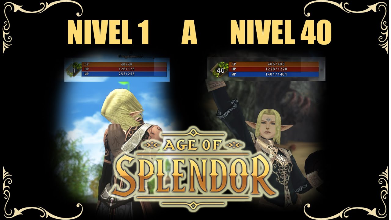 GUIA para principiantes - Del nivel 1 nivel 40  -   Lineage 2    -   AGE OF SPLENDOR