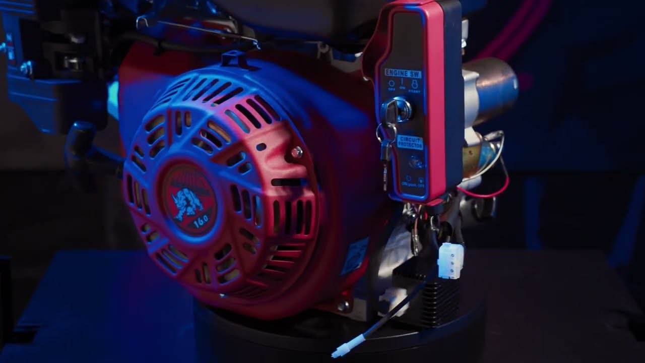 Exploring Rhino CS190ESB18 Gas Engine | A Perfect 16HP Replacement by Carroll Stream Motor Company