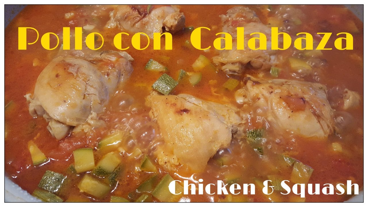 Tricia's Creationsa: Pollo con Calabaza/ chicken & squash