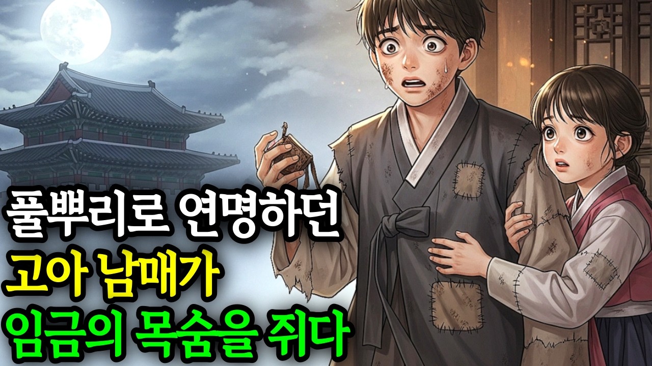 누명 쓰고 쫓겨난 어의의 제자가 된 천재 노비 남매  |야담 민담 전설 설화 옛날이야기 오디오북 수면동화