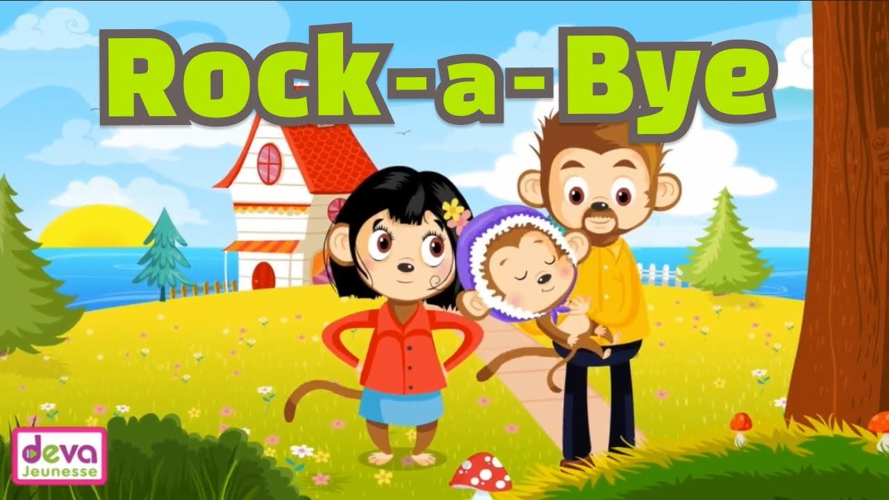 Rock-a-bye baby - Comptine en anglais avec paroles pour enfants et bébés