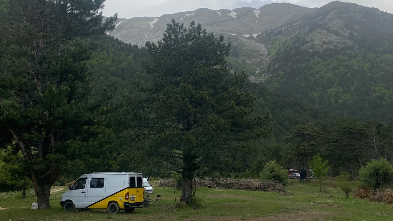 Ketenlik yaylası. Dostlarla karavan kampı.