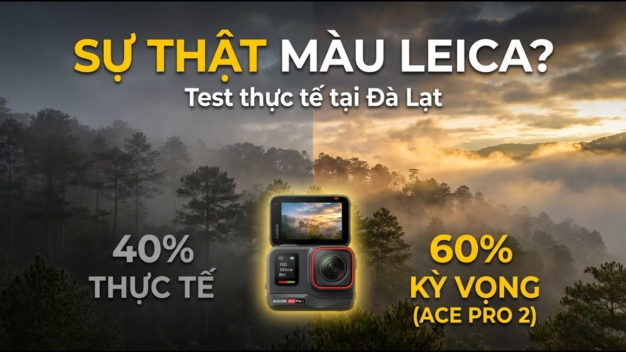 🇷🇺 Охота за облаками в Далате с Insta360 Ace Pro 2: Действительно ли цвета Leica «божественны»?