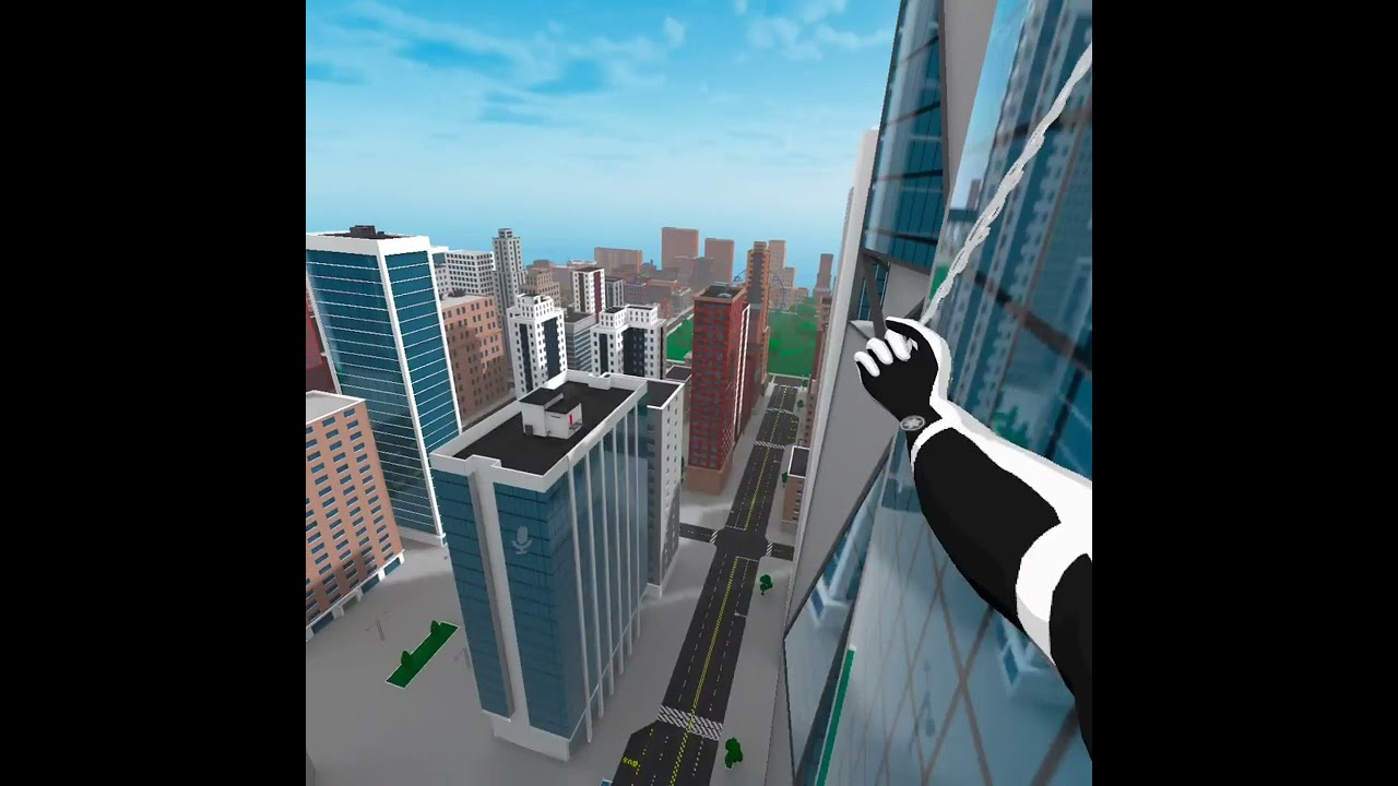 playing as spider-man in vrchat