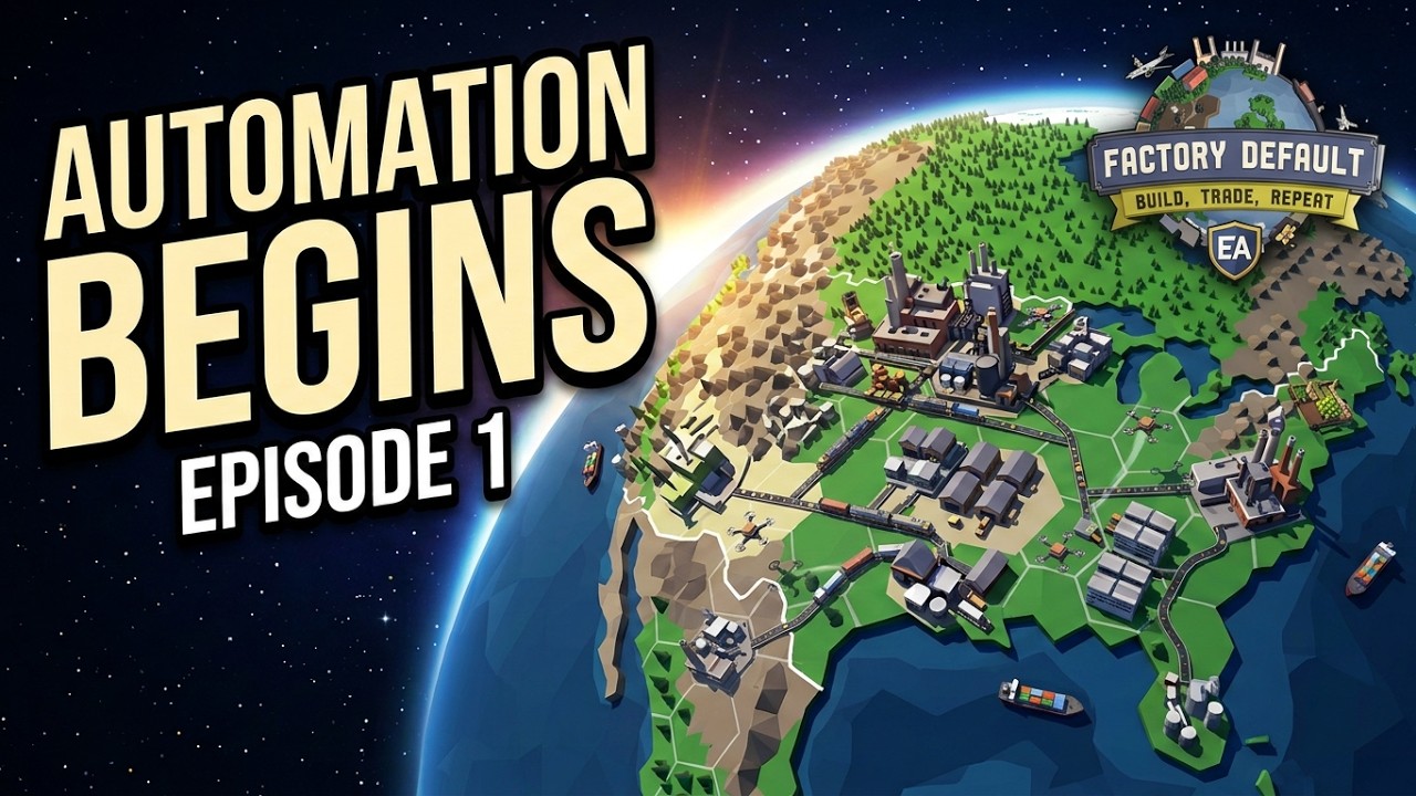 Brand New Logistics / Industry Game: Factory Default Episode 1