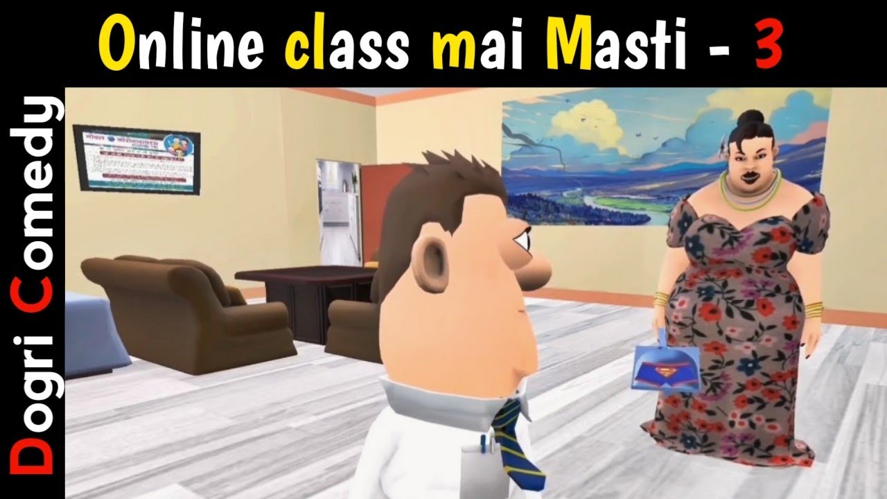 Online class funny video part 3 || Dogri dubbed videos || Dogri comedy || 5g Dogras ❤️