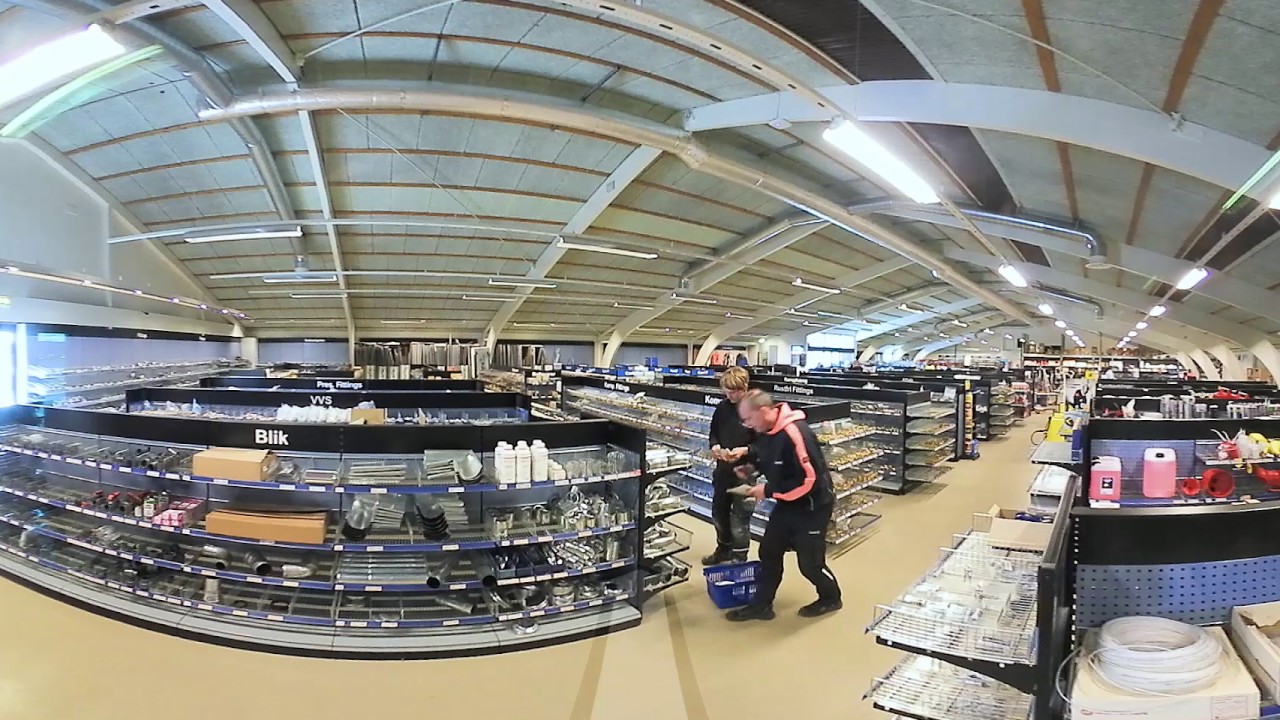 Sanist&aring;l butik i Frederikshavn, 360-grader video