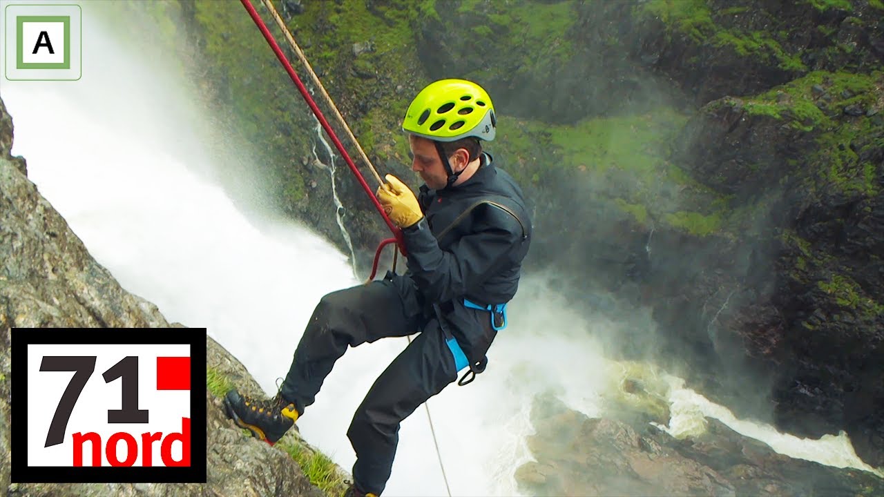 71° nord | Deltakerne rappellerer ned Månafossen | discovery+ Norge