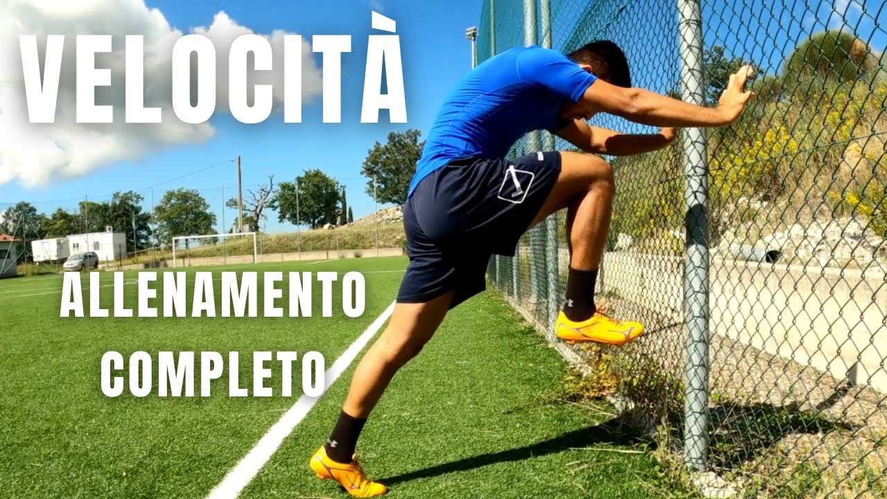 Sessione Completa Per Migliorare La Velocità | Esercizi Per Velocità e Accelerazione Nel Calcio