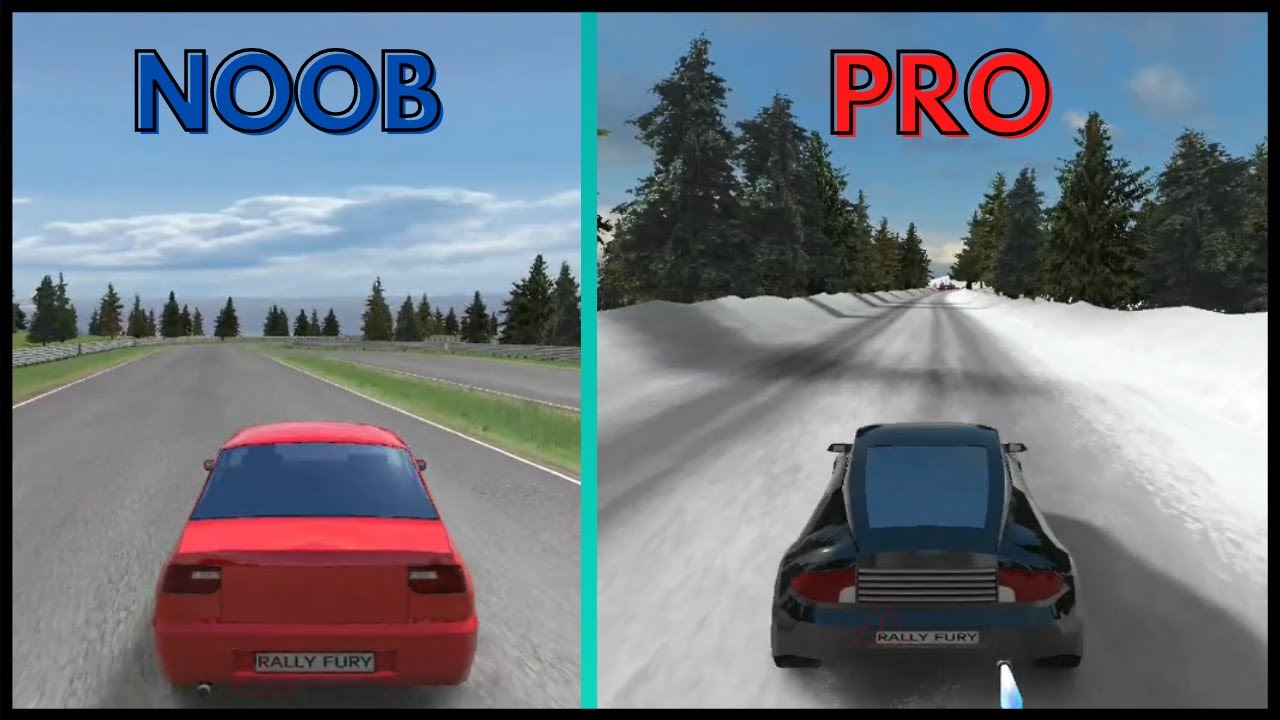 NOOB vs PRO 🚙 Rally Fury - Extreme Racing