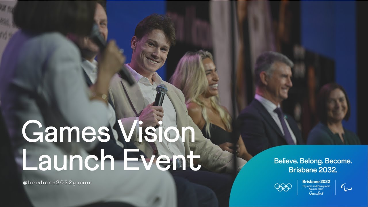 Brisbane 2032 Games Vision Launch Event 🎉