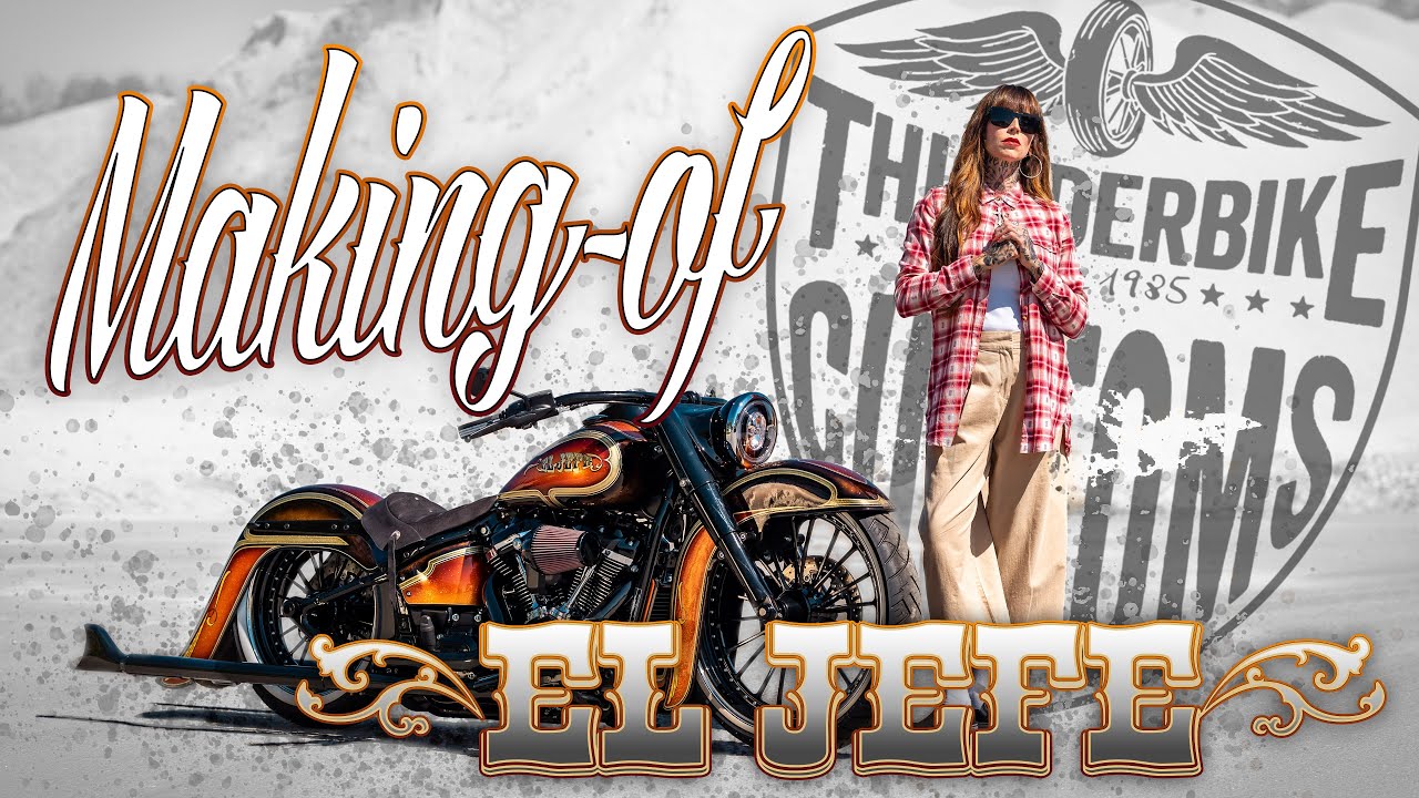 Thunderbike El Jefe - customized Harley-Davidson Heritage Softail FLHCS Chicano Style