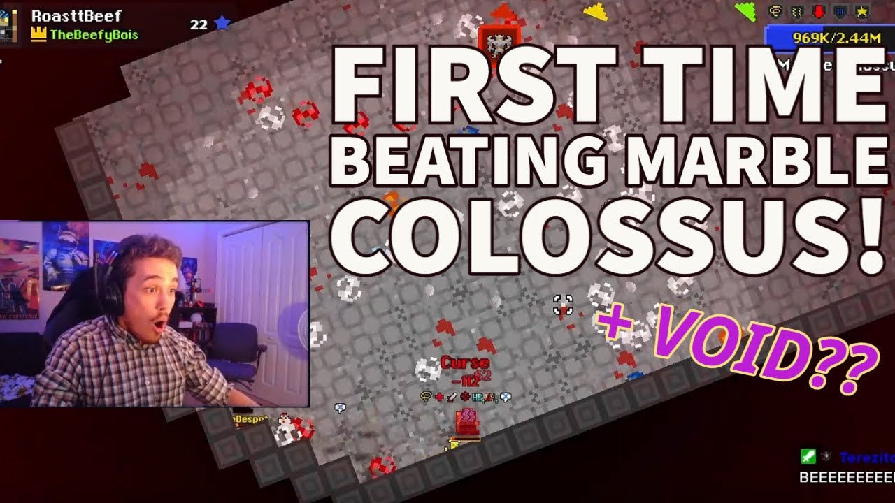 Завершаю свой первый Мраморный Колосс! - Прогресс Rotmg Lost Halls!