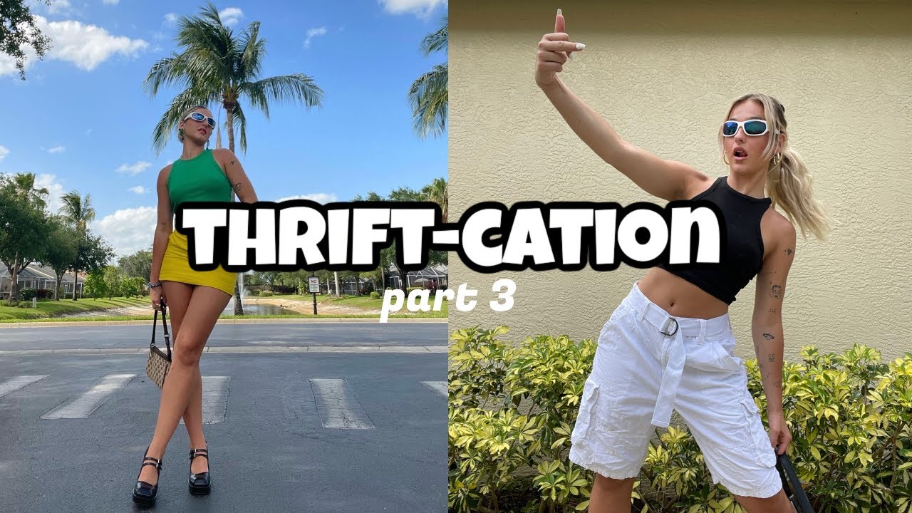 THRIFT-CATION PART 3 - lots of thrifting... duh