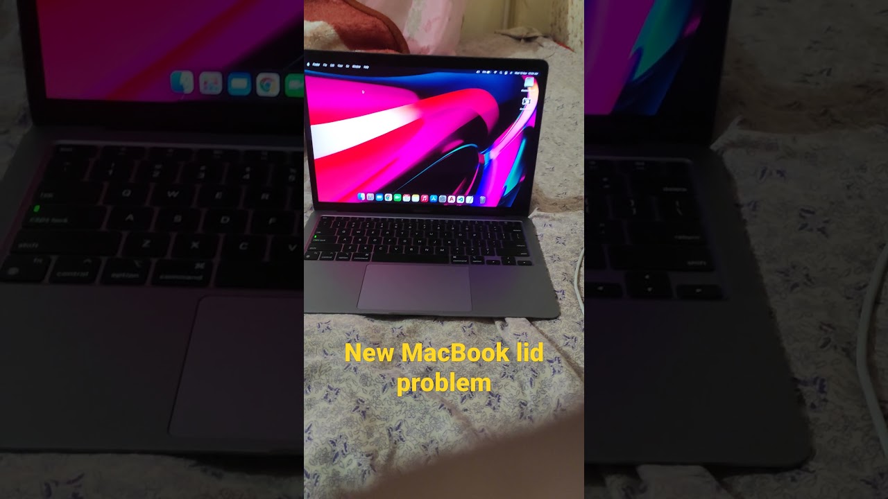 2 days old macbook lid opening problem
