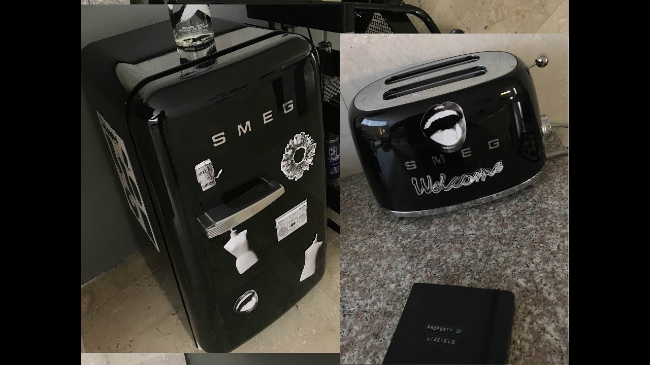 SMEG FAB5 mini fridge + toaster - [ lizzie - lō ]