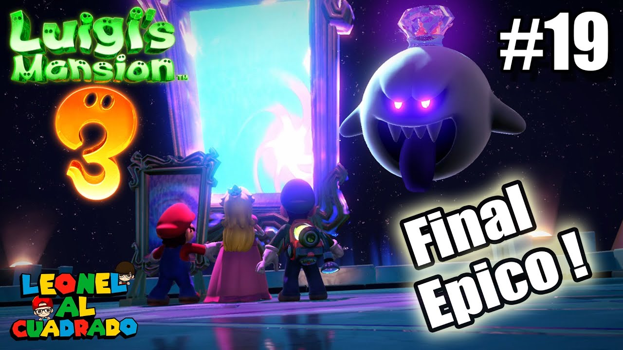 Derrotamos al Rey Boo | Luigis Mansion 3 | Nintendo Switch