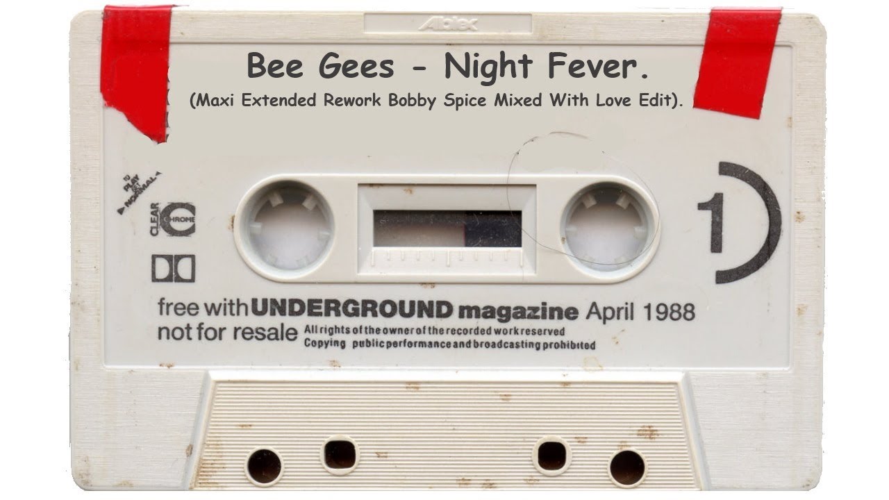 Bee Gees - Night Fever. (Maxi Extended Rework Bobby Spice Mixed With Love Edit). (ORB SIDE)
