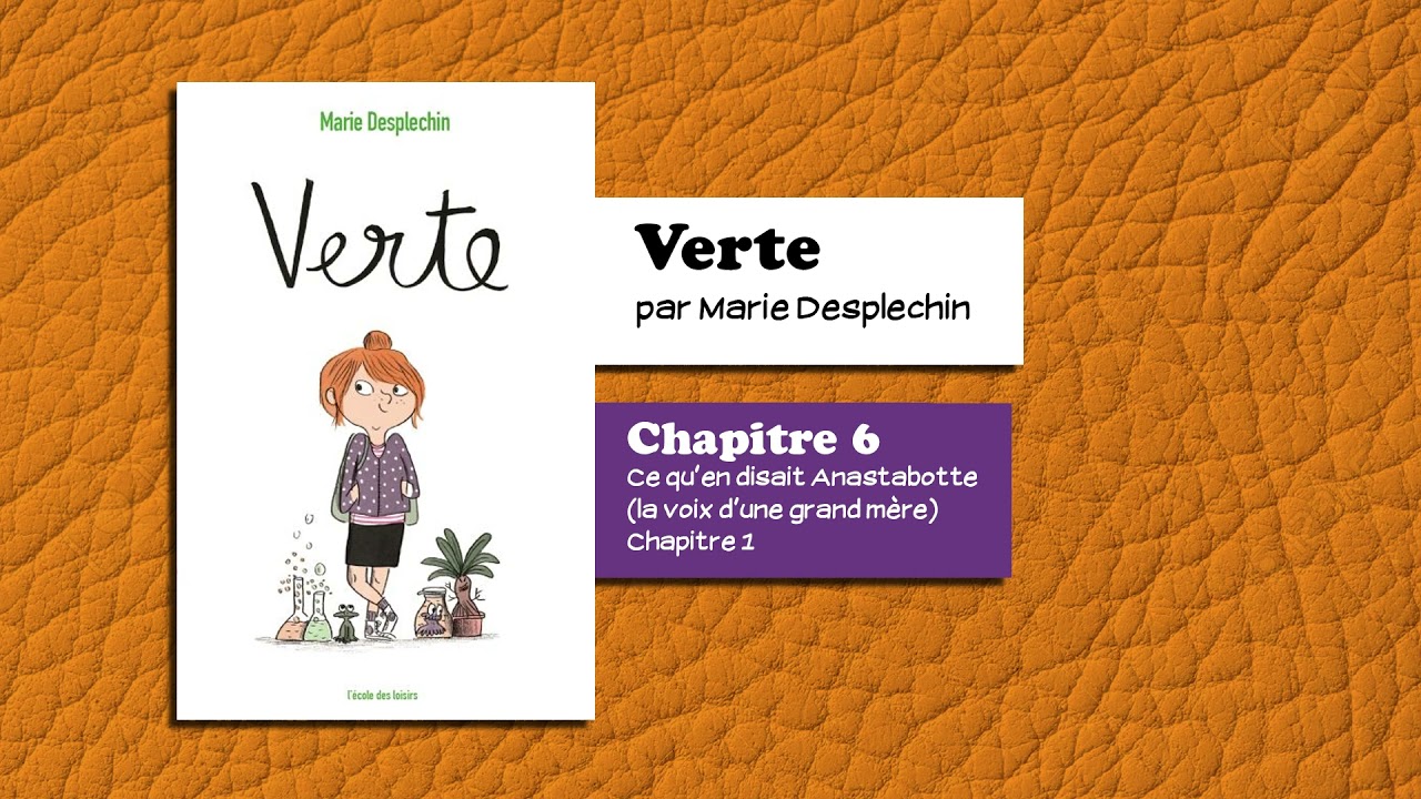 📙🔊 Verte - chapitre 6 (Anastabotte 1) / Livre Audio