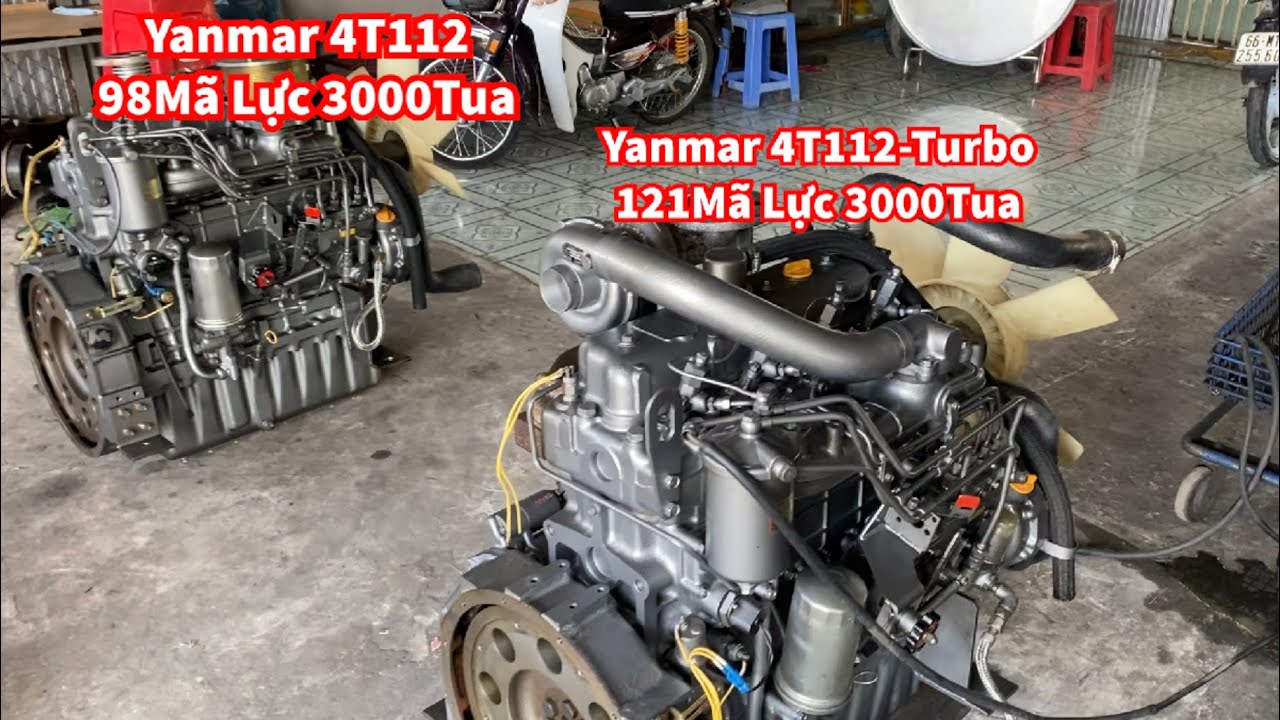 Cặp đôi Yanmar 4T112 98 Mã Lực và 121 Mã Lực | 0788757539