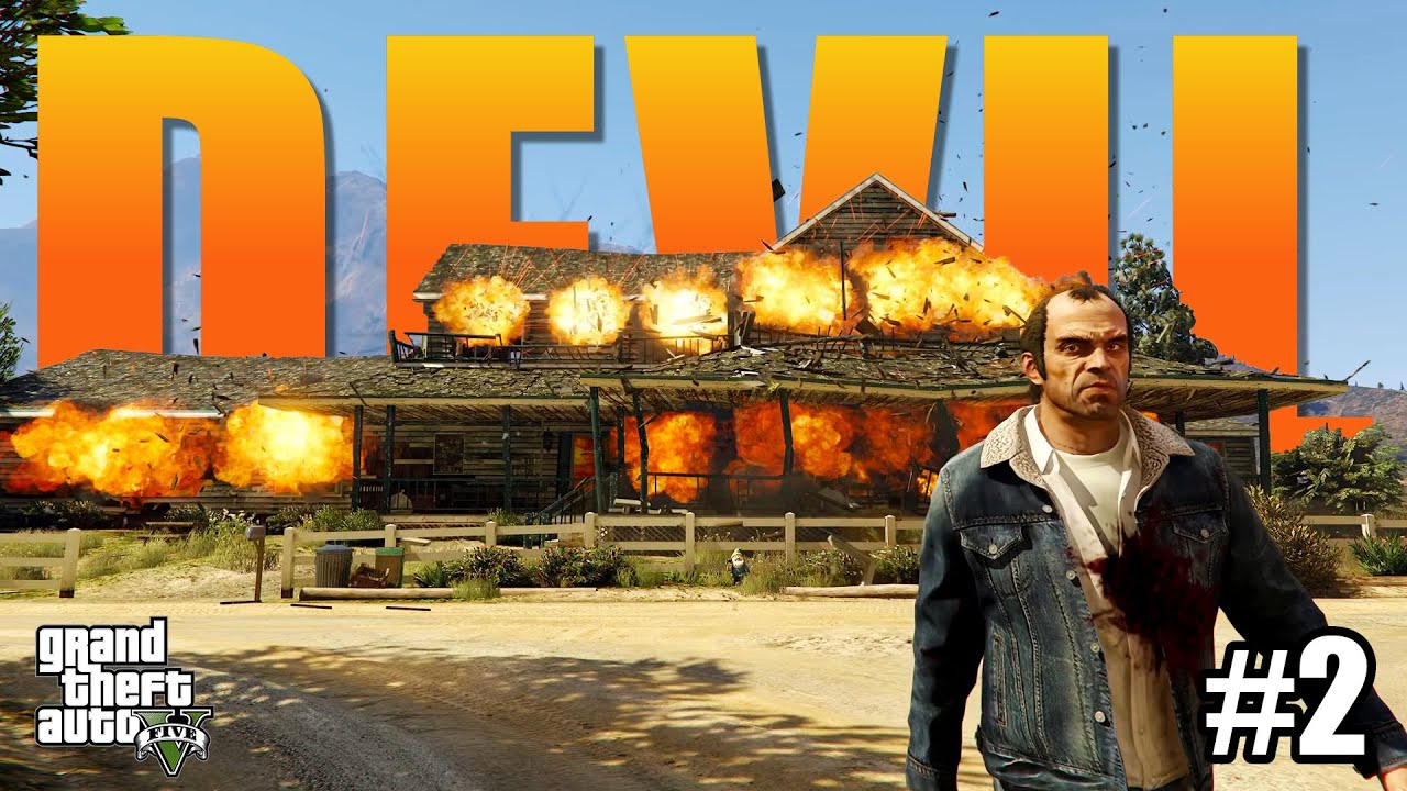 🔴 Grand Theft Auto V #2: Trevor là một con quỷ :)))