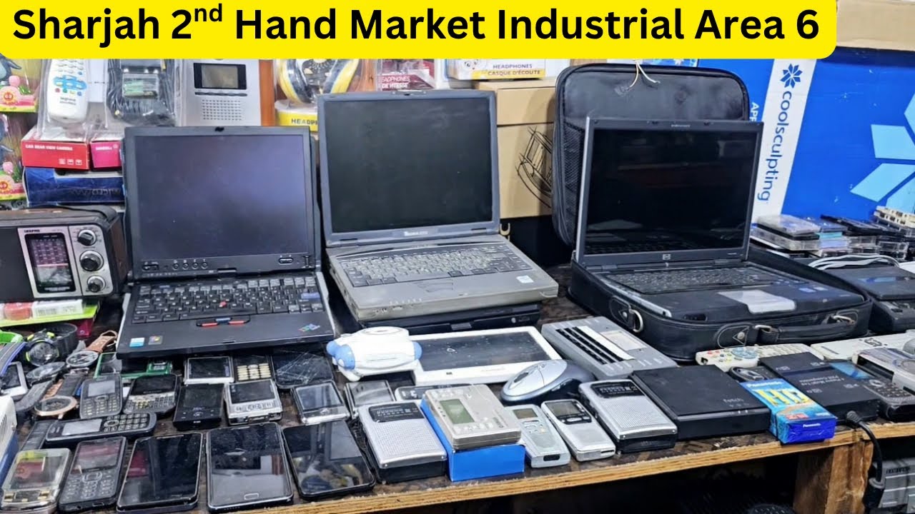 Sharjah Cheapest Market 🇦🇪 | Used Market | 2nd Hand Market in Sharjah | Landa Bazaar 