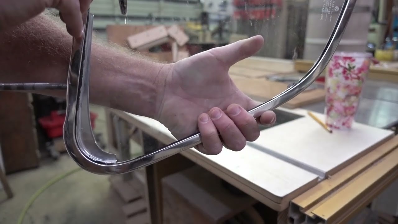 1967 VW Beetle - Vent window seal installation