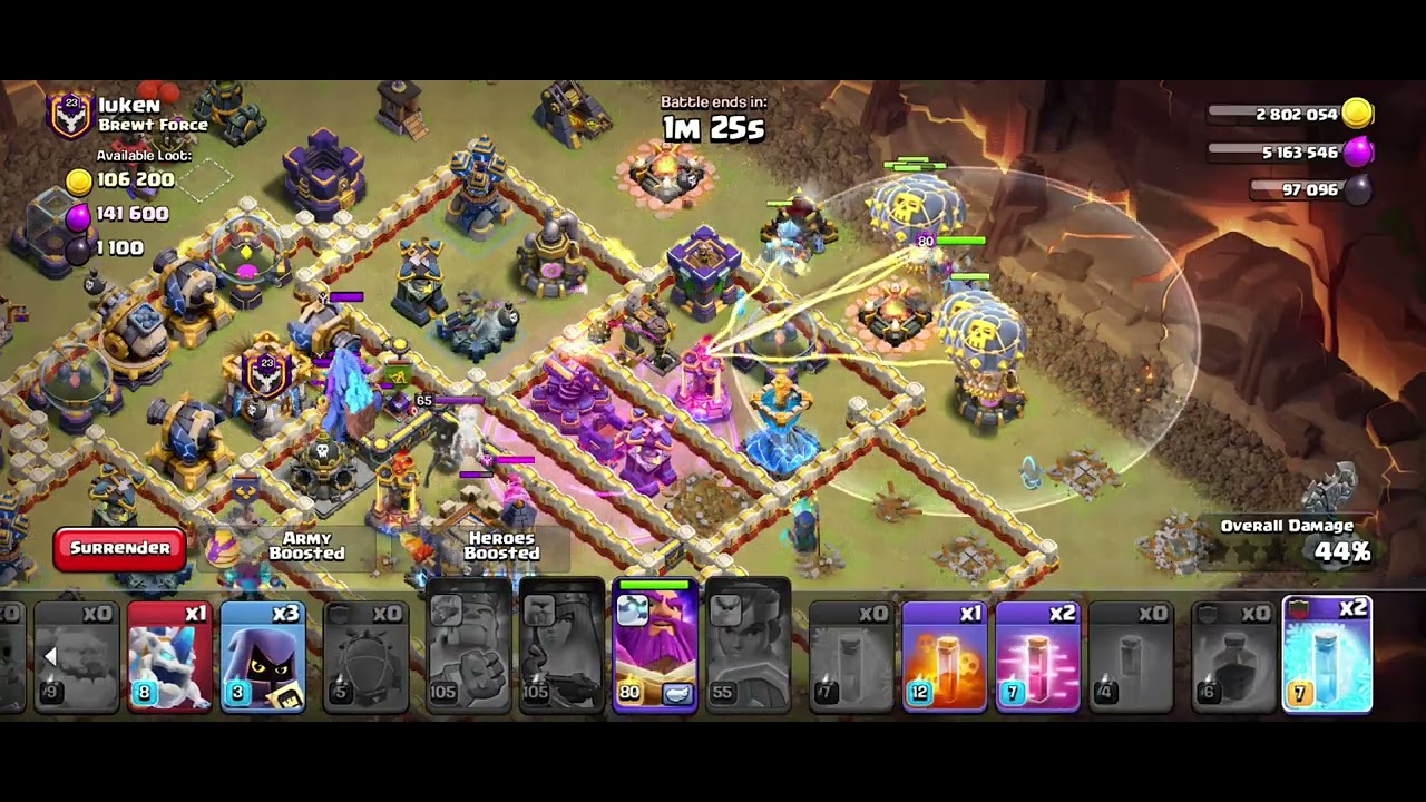 Cwl Day 3 ( Th18 War Attack In Puto Cartel ) Clash of Clans