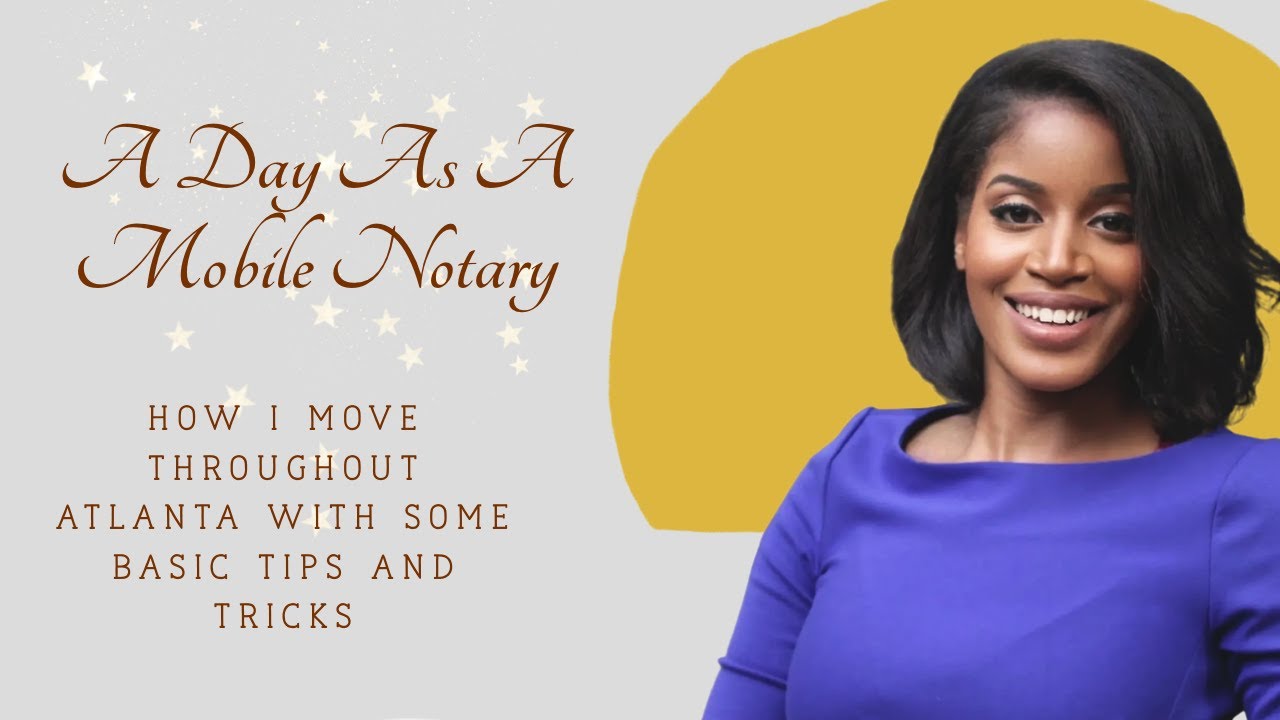 A Day As.A New Mobile Notary | Loan Signing Agent