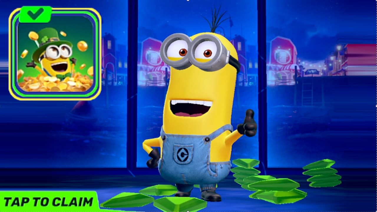 Despicable me Minion rush Unity Classic KEVIN lucky roll run gameplay walkthrough iOS Android