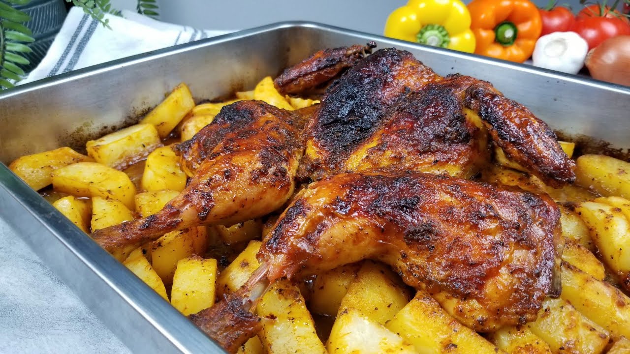 جربوا طبخ الدجاج المشوي بهذة الطريقة الاحترافية! السر في التتبيلة 🤔 A Good Roast Chicken Recipe