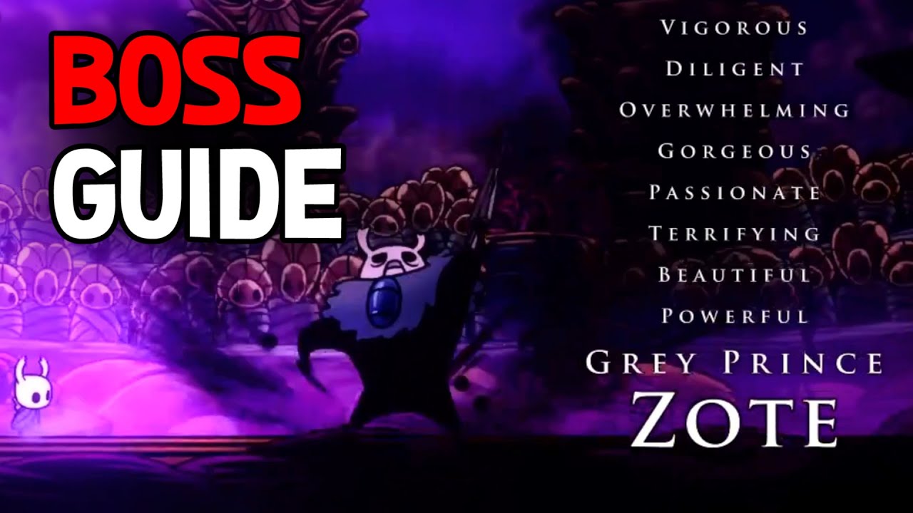 Hollow Knight- How to Beat Grey Prince Zote