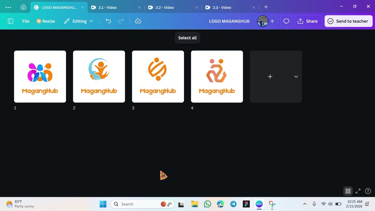 Editing Video Tutorial Section 2 & Membuat Logo Untuk MagangHub