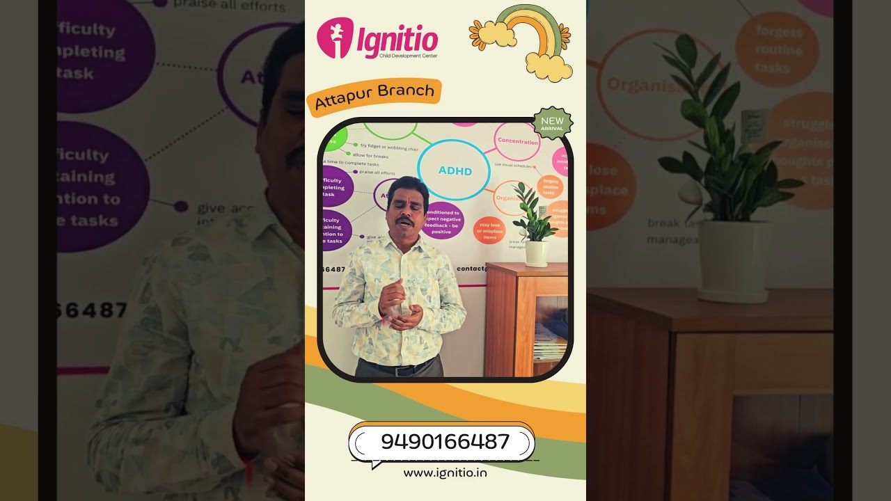 IGNITIO Child Development Centre - Unlock Your Child's Potential | Attapur, Hyderabad #home #youtube