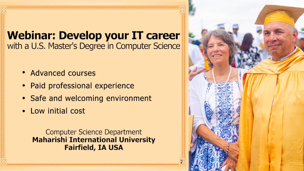Develop Your IT Career with a U.S. Master's Degree in Computer Science