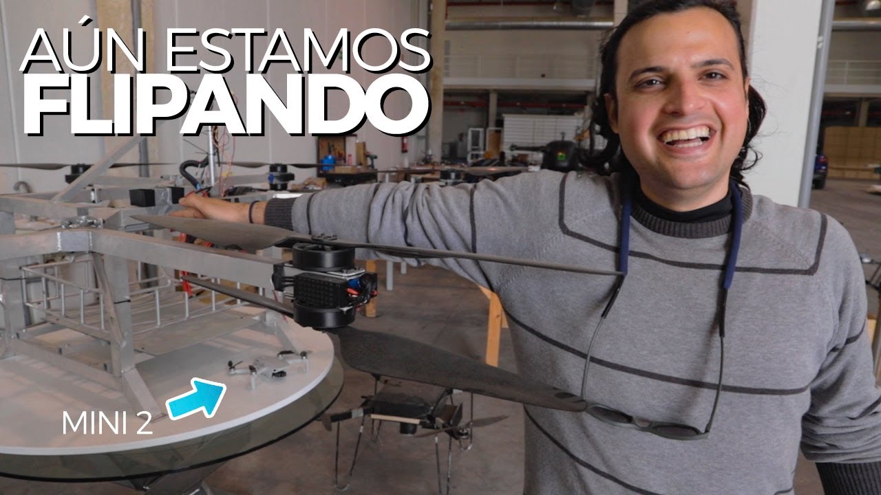 Visitamos una fábrica de DRONES PROFESIONALES de 100 Kg.