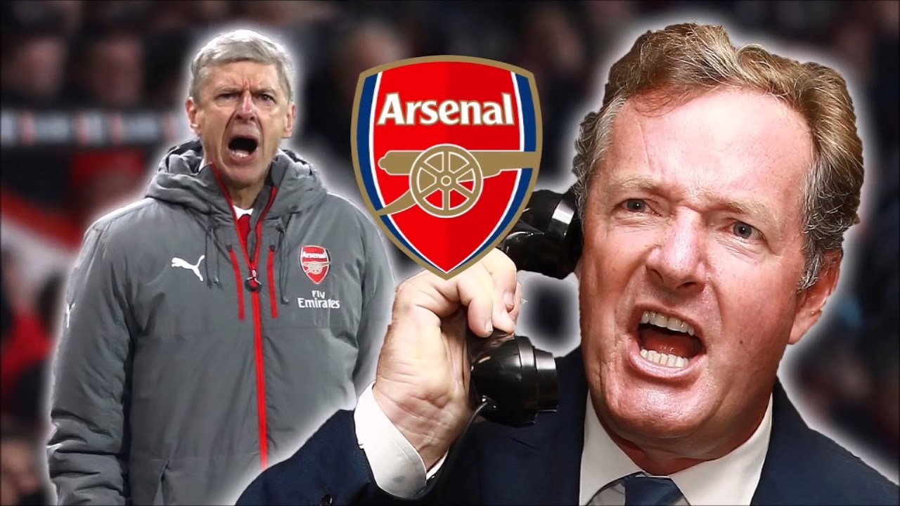 Piers Morgan Rant  I wouldn’t trust Wenger with £10 to buy me a good sandwich!